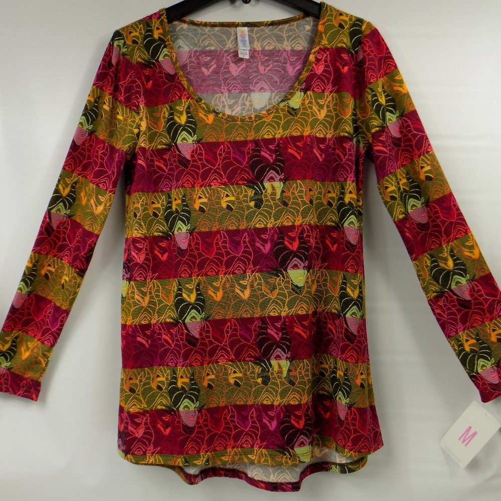 LuLaRoe Lynnae Disney Maleficent Top Size M NWT RARE - Picture 1 of 11